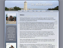 Tablet Screenshot of demilieujutter.nl